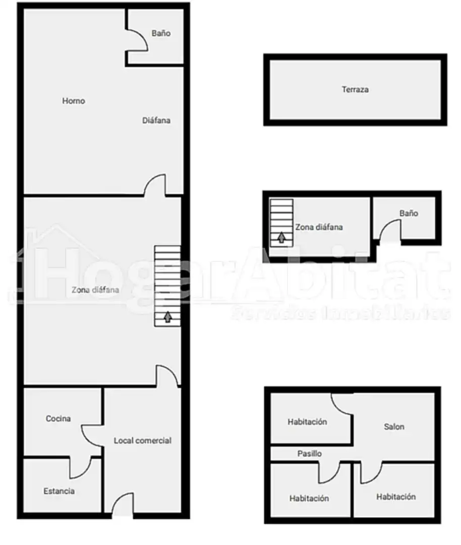 Haus oder Chalet zum Verkauf in Burriana / Borriana mit Heizung, Terrasse und Möbliert