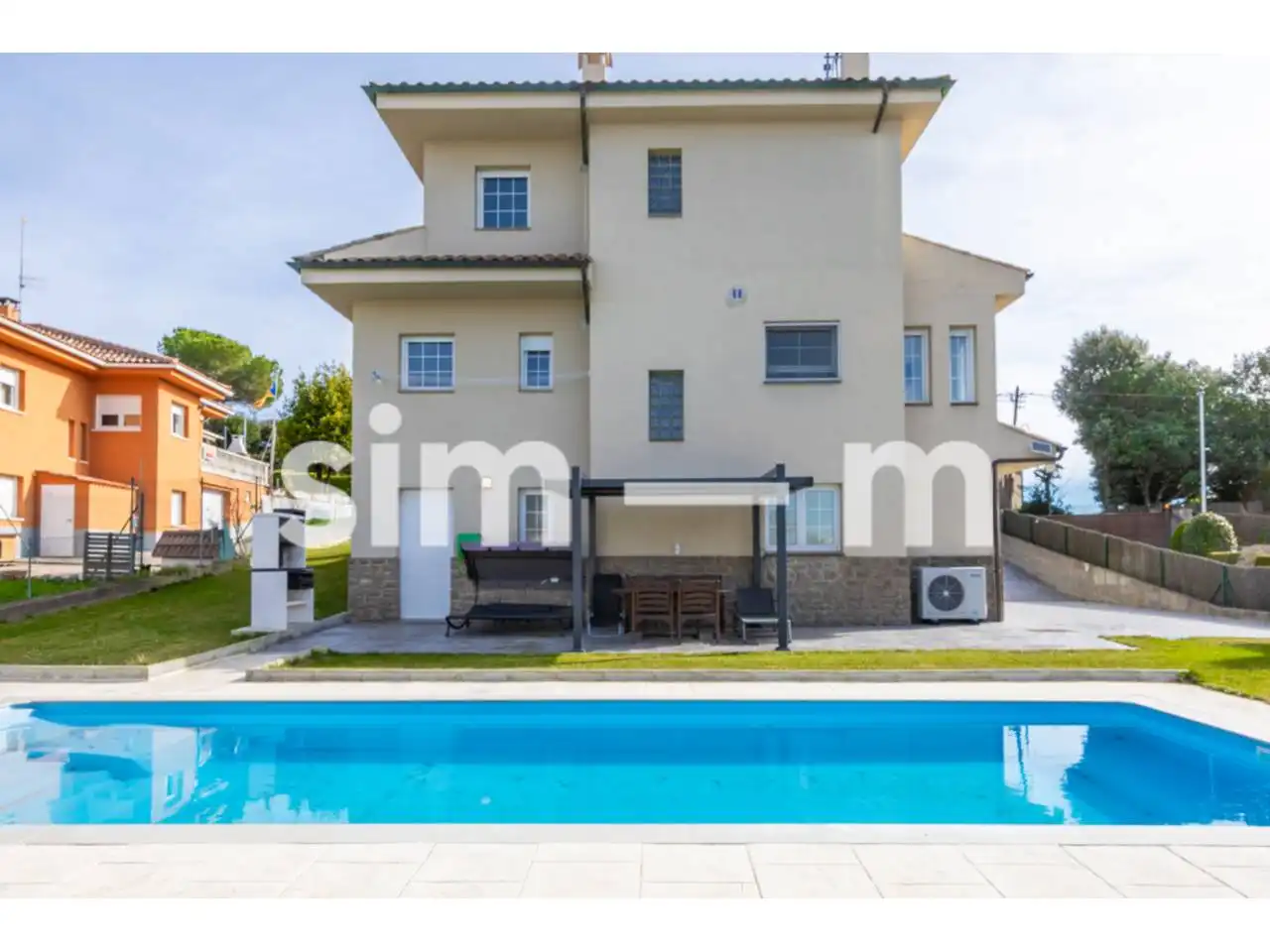 Piscina de Casa o xalet en venda en Taradell amb Aire condicionat, Calefacció i Jardí privat