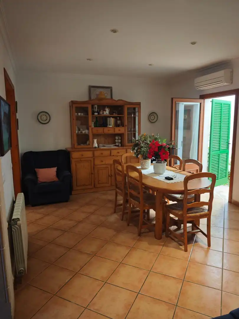 Esszimmer von Haus oder Chalet zum Verkauf in Pollença mit Klimaanlage, Heizung und Terrasse