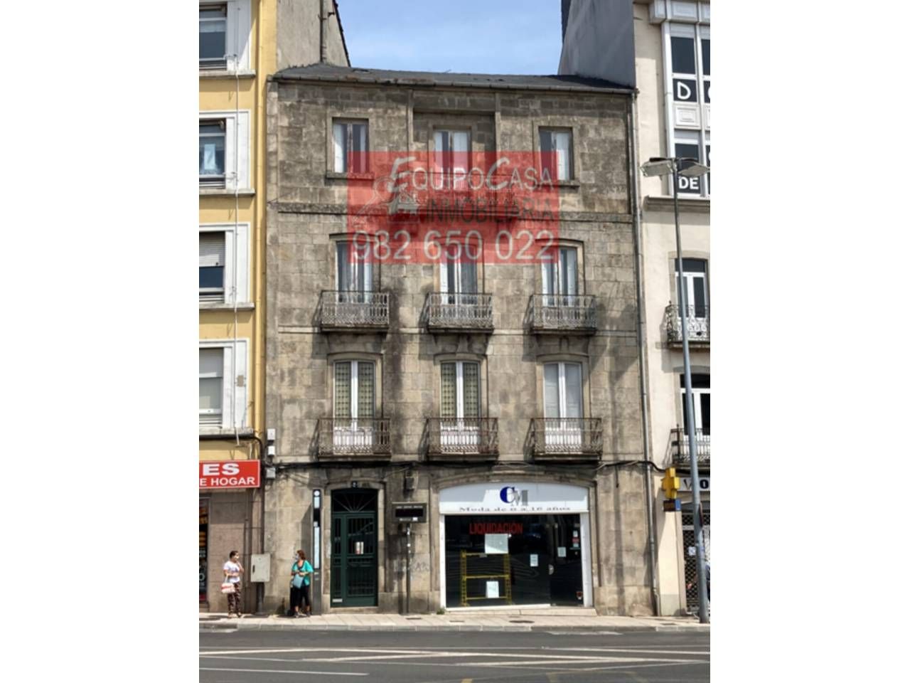 Exterior view of Building for sale in Lugo Capital