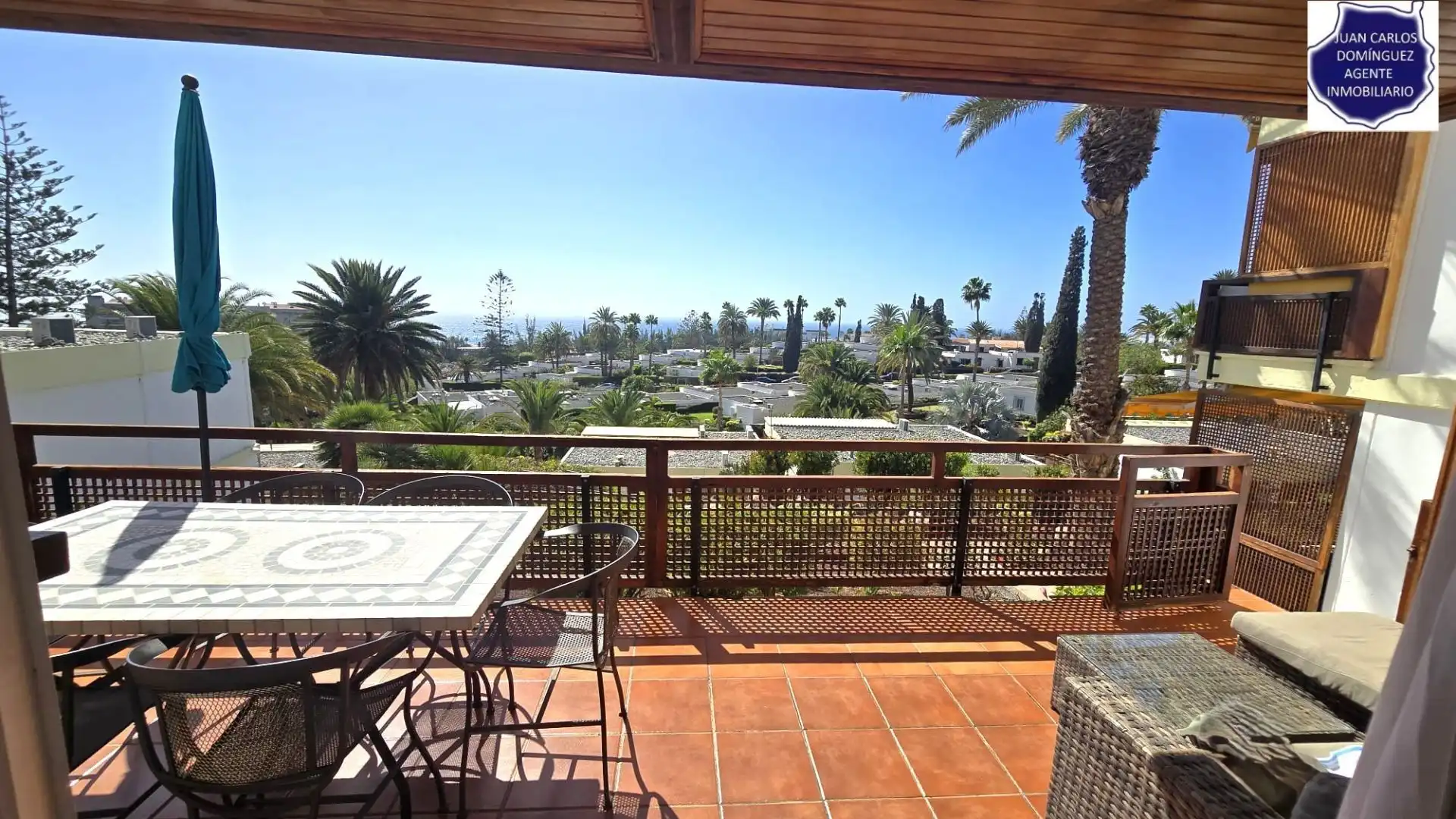 Terrace of Apartments for rent in San Bartolomé de Tirajana  with Terrace, Furnished and Community pool
