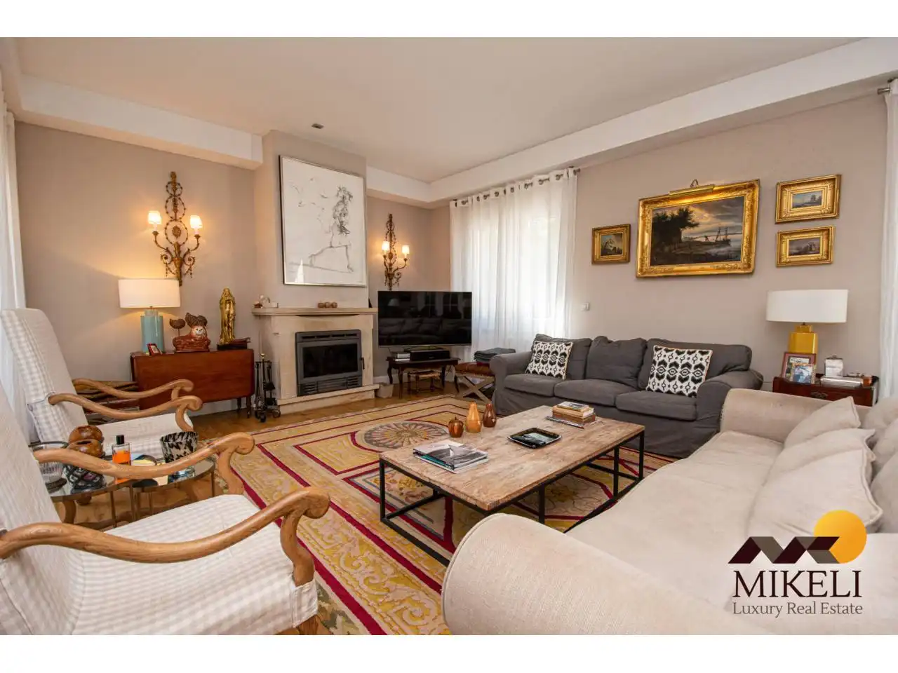 Sala de estar de Casa o chalet en venta en Meruelo con Calefacción, Jardín privado y Terraza