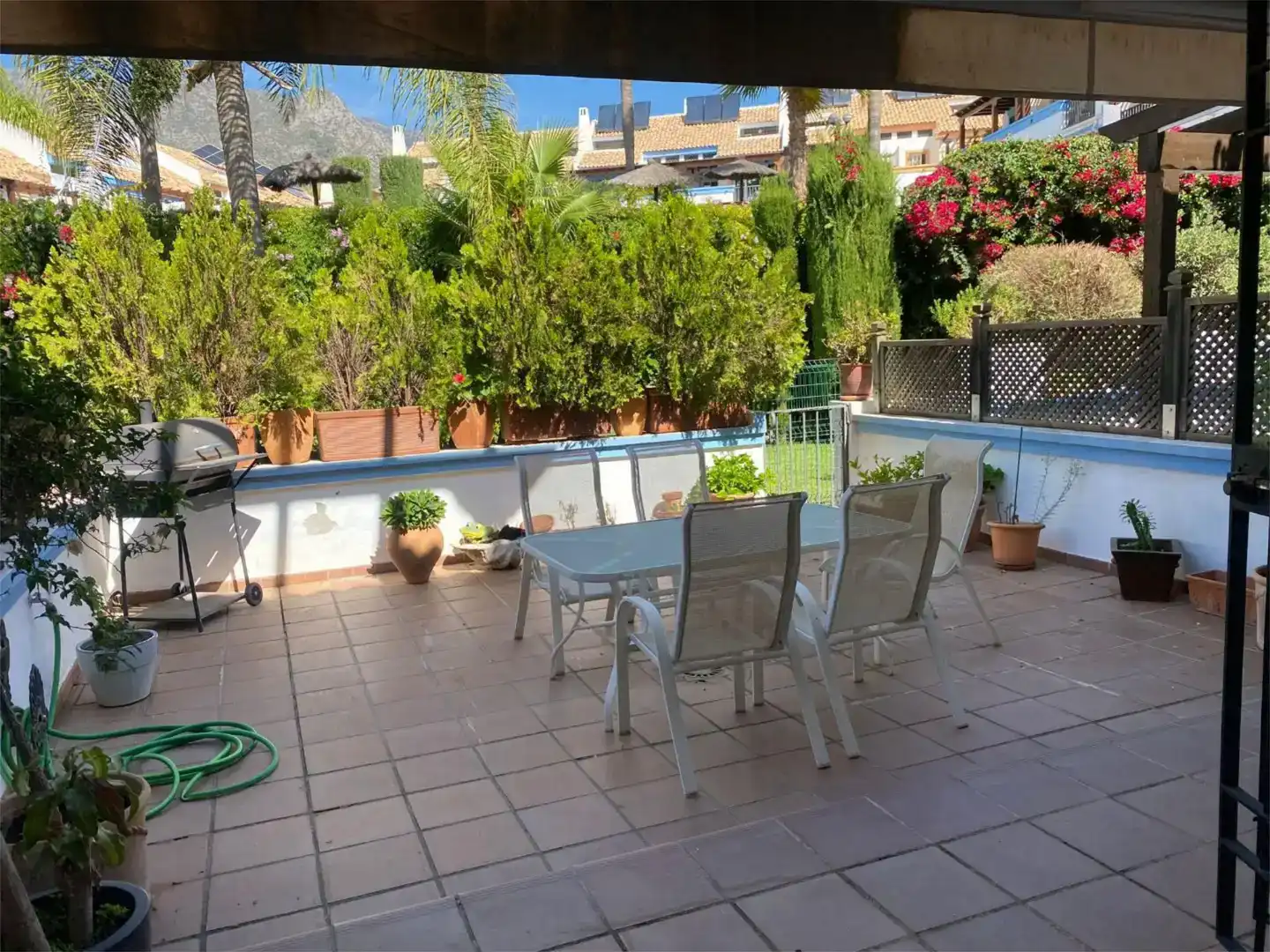 Terrace of Detached homes for rent in Elviria - Cabopino