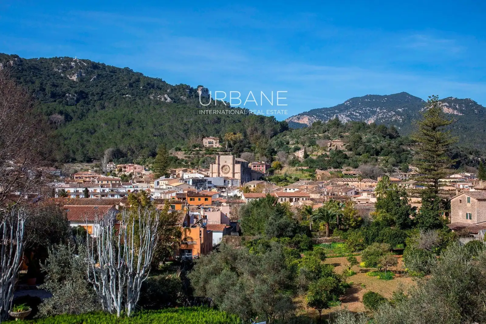 Exterior view of Detached homes for sale in Esporles  with Air Conditioner, Heating and Private garden