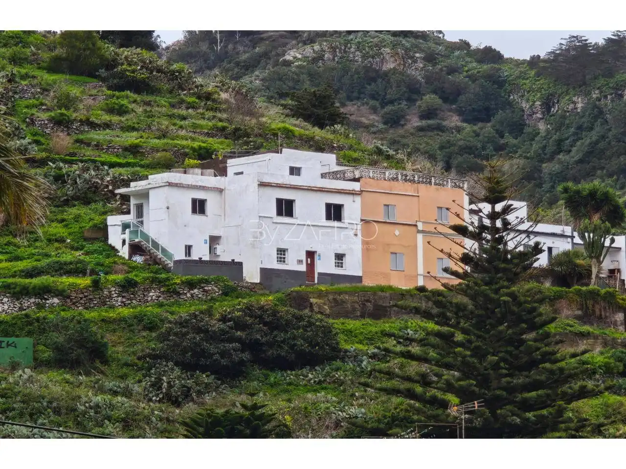 Vista exterior de Casa o xalet en venda en Tegueste amb Jardí privat