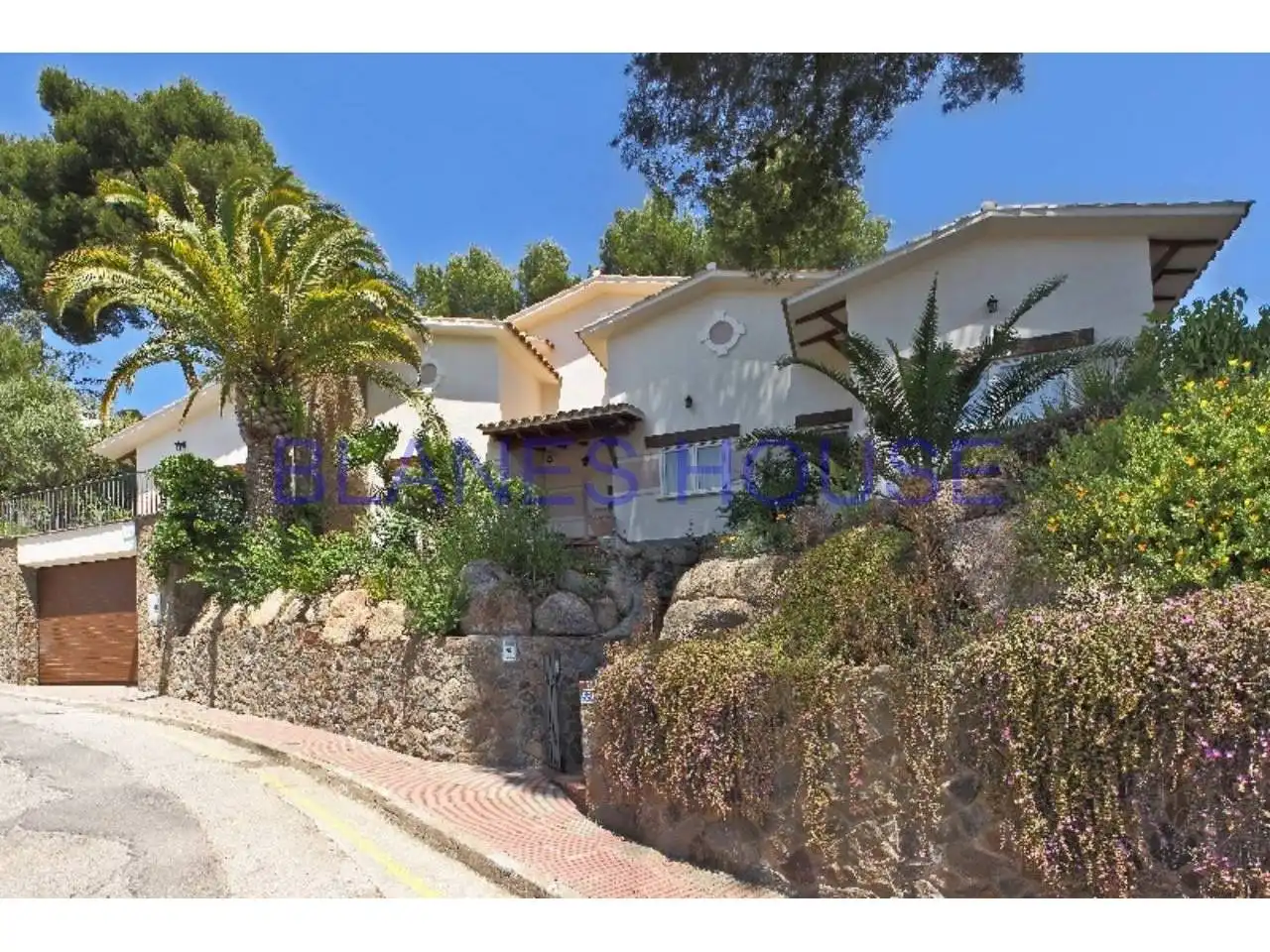Vista exterior de Casa o chalet en venta en Blanes con Calefacción, Jardín privado y Terraza