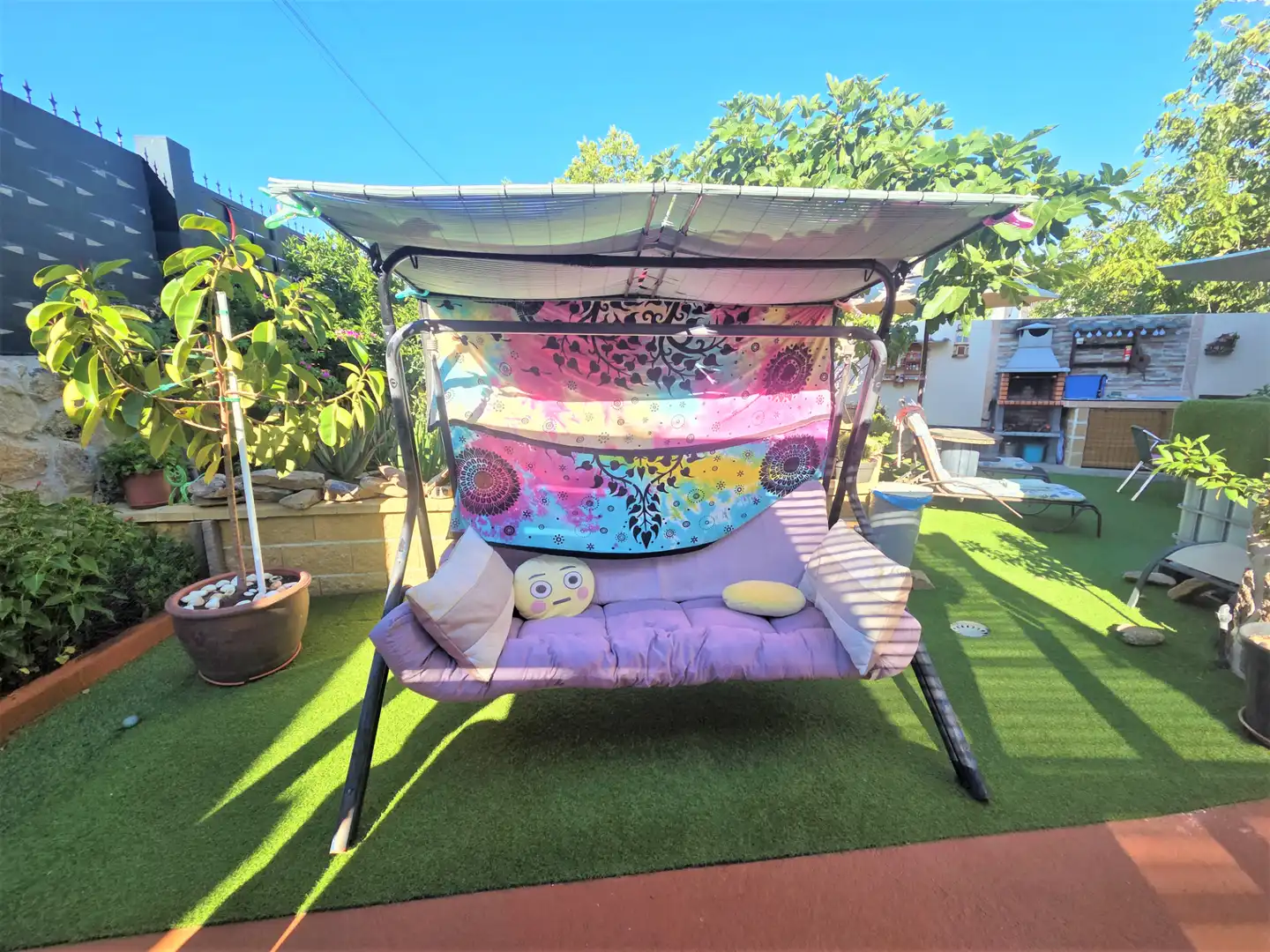 Garden of Detached homes for sale in Navalagamella  with Air Conditioner, Heating and Private garden