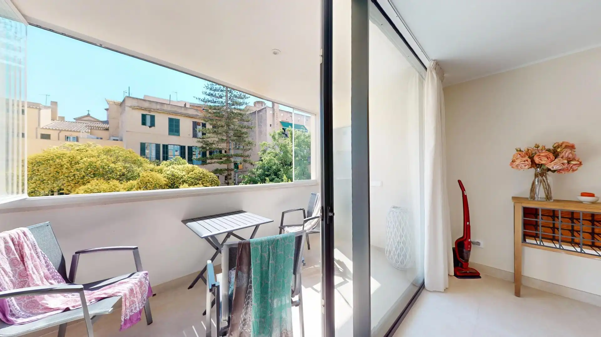 Balcony of Flat for sale in  Palma de Mallorca  with Air Conditioner, Heating and Terrace