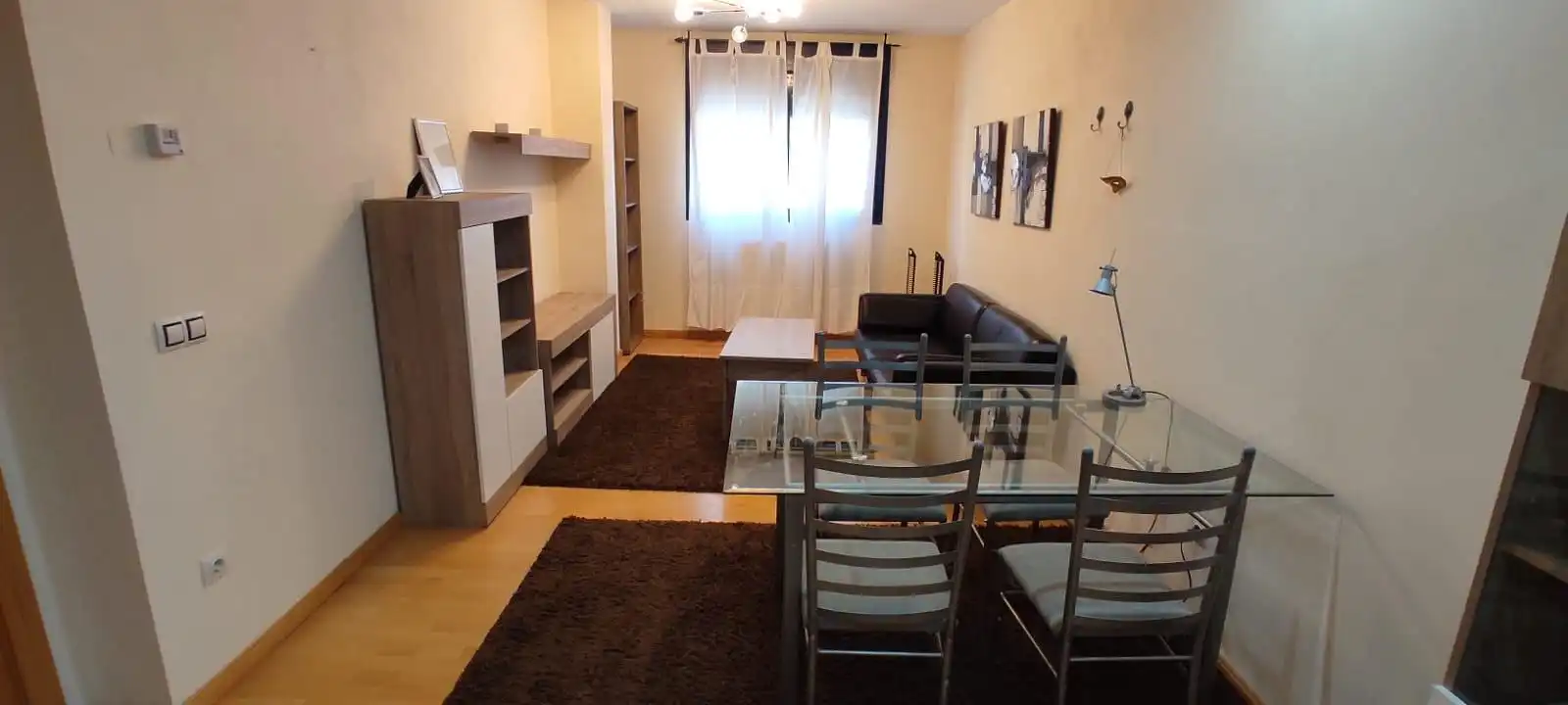 Living room of Study for rent in Zaragoza  with Heating, Storage room and Furnished