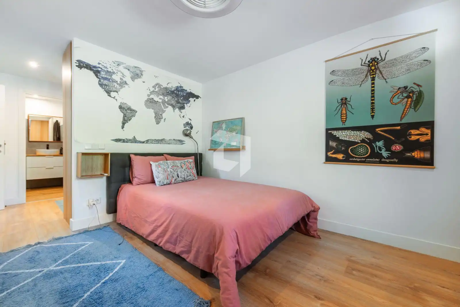 Schlafzimmer von Haus oder Chalet zum Verkauf in Pozuelo de Alarcón mit Klimaanlage, Heizung und Terrasse