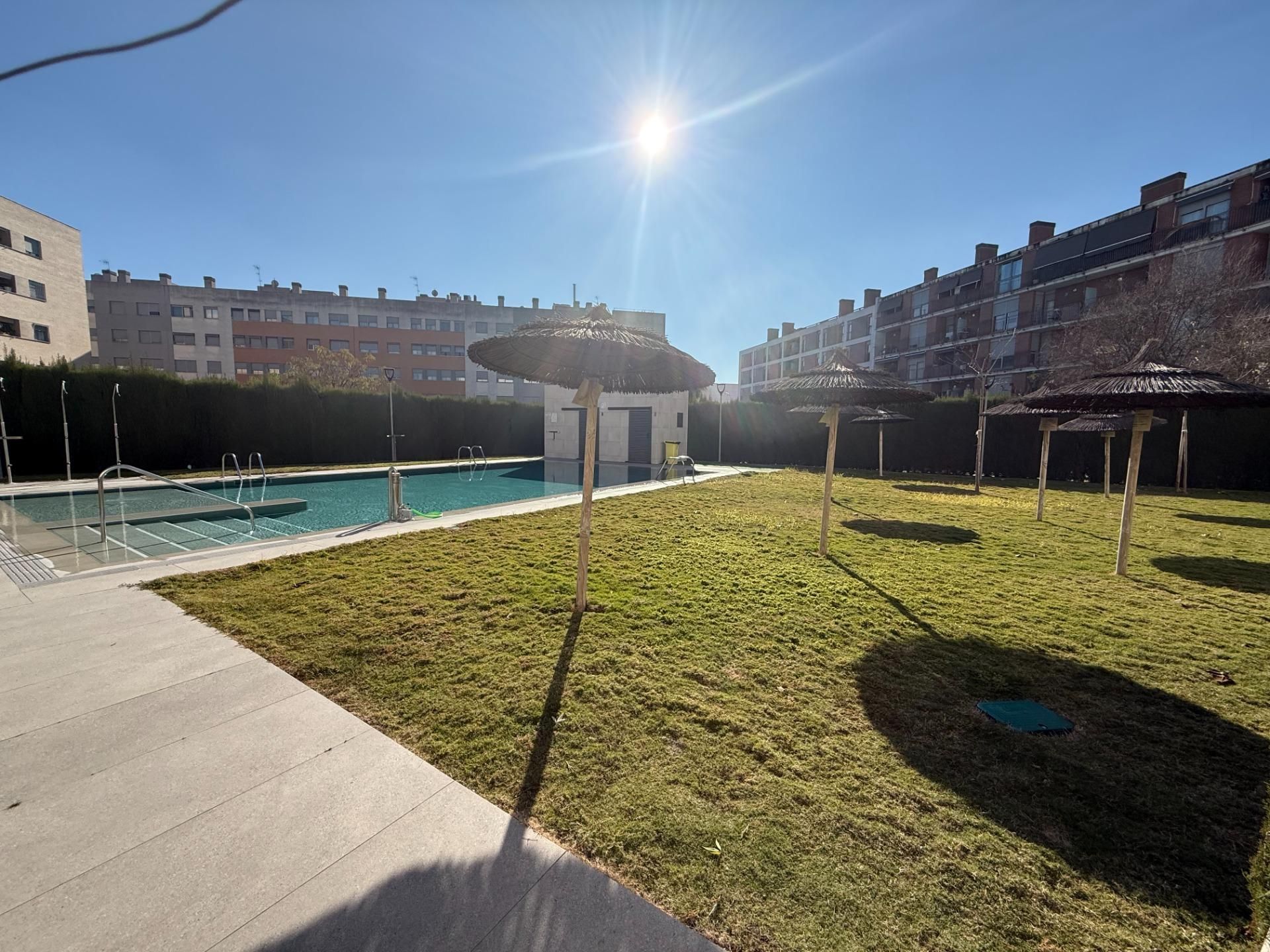 Swimming pool of Flat for sale in  Córdoba Capital  with Heating, Private garden and Storage room