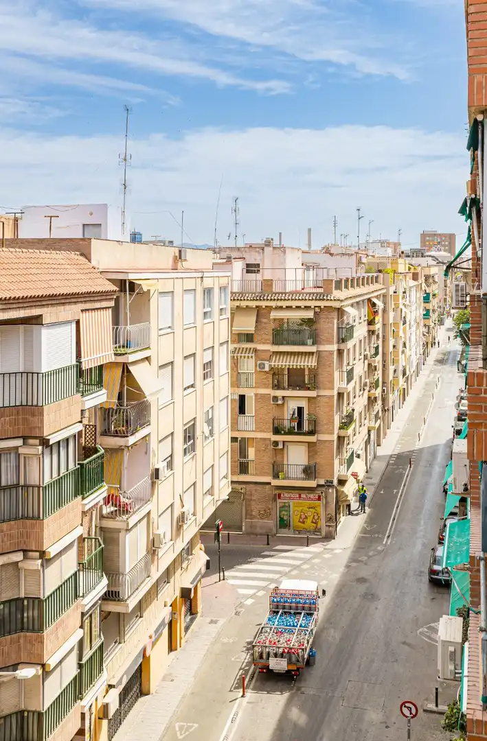 Vista exterior de Pis en venda en Murcia amb Aire condicionat i Parquet