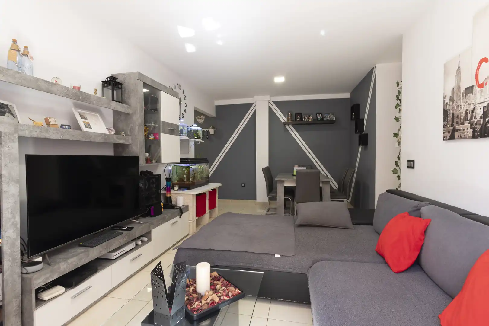 Wohnzimmer von Wohnung zum Verkauf in Los Realejos mit Terrasse, Abstellraum und Möbliert