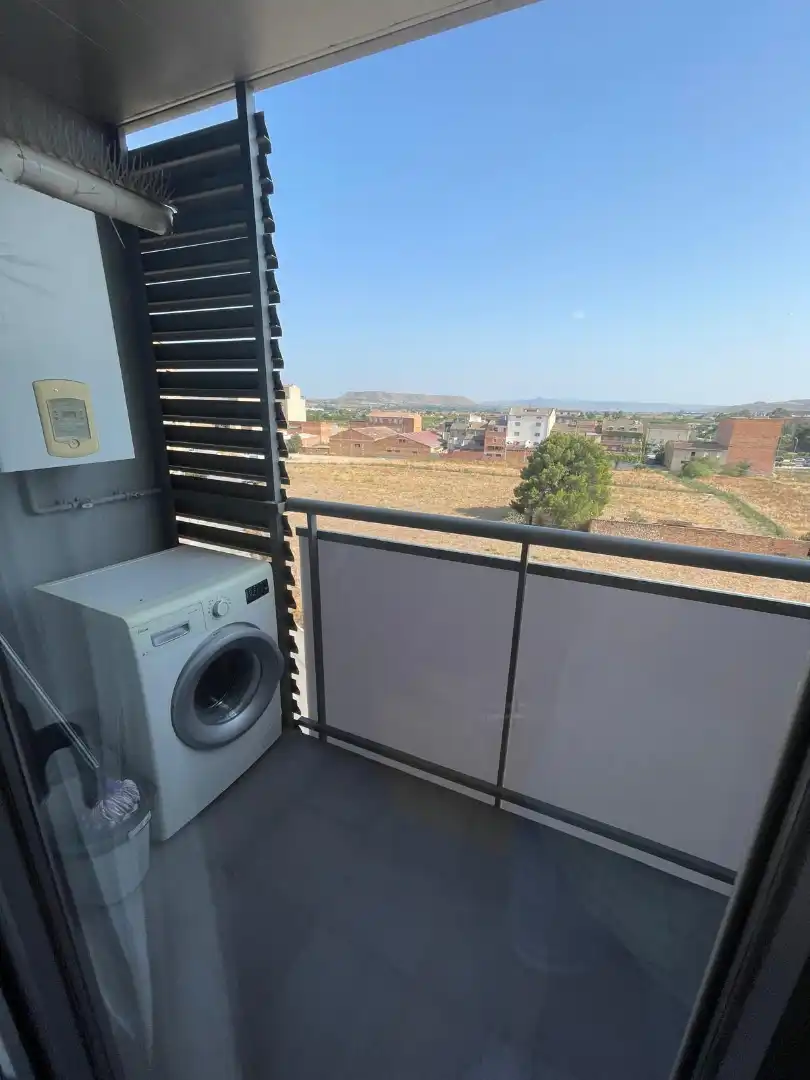 Terrassa de Apartament de lloguer en Fraga amb Aire condicionat, Calefacció i Parquet