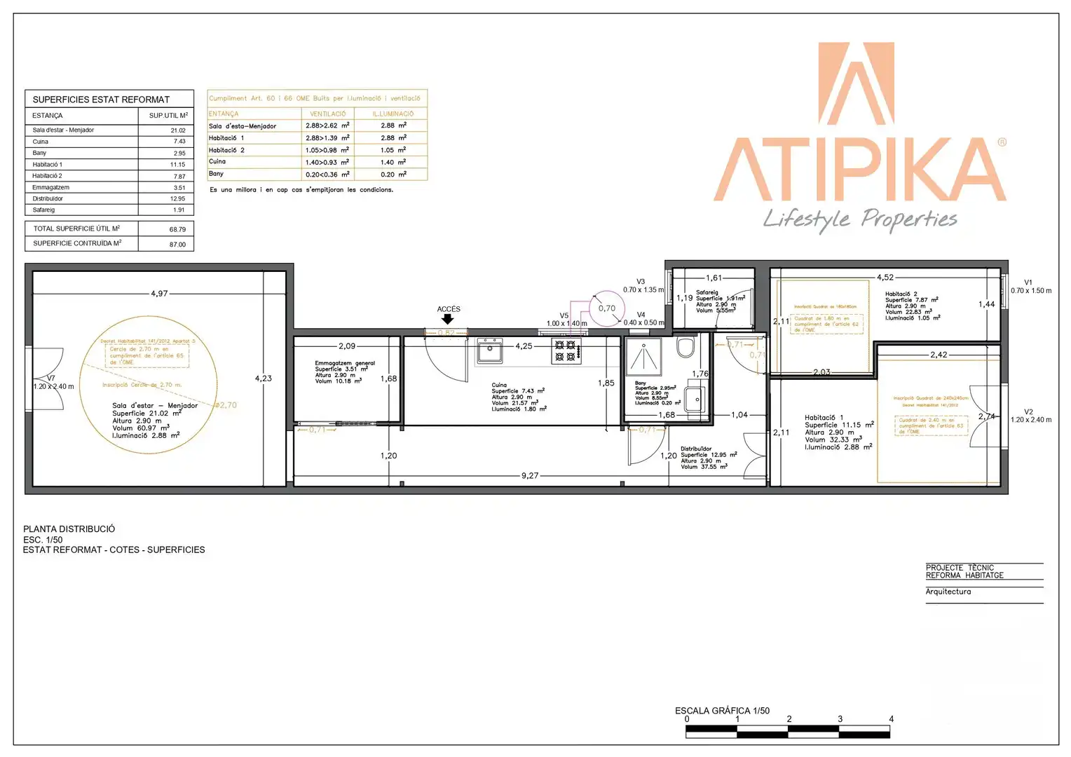 Appartement avec terrasse à vendre à Sant Pau, imagen 46