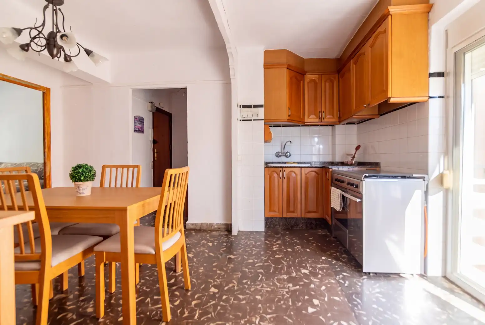 Kitchen of Flat for sale in Sagunto / Sagunt  with Balcony