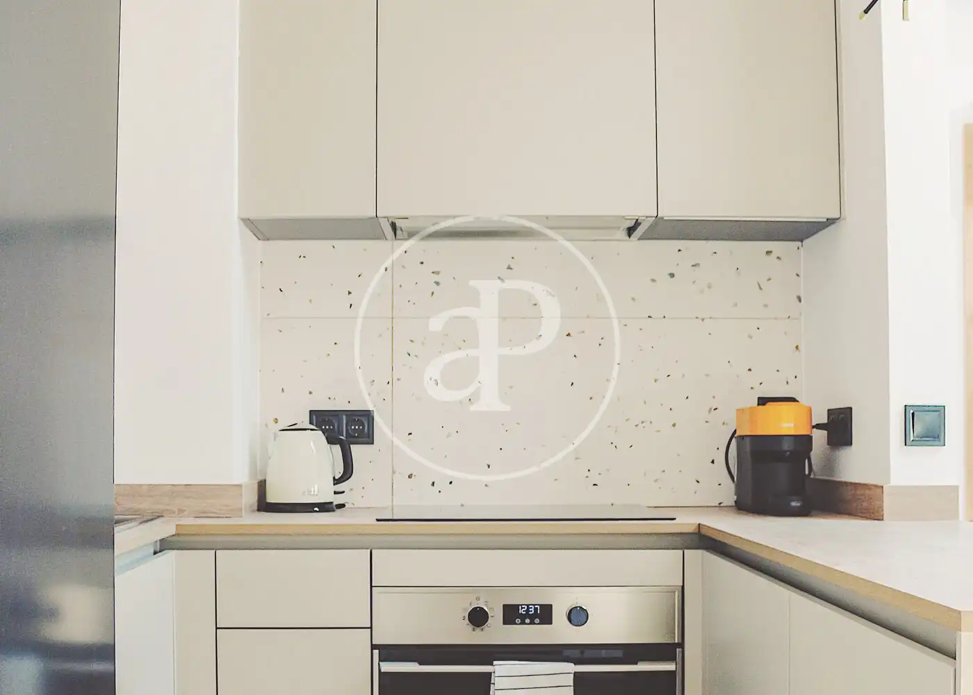 Kitchen of Flat for sale in Madrid  with Air Conditioner, Heating and Storage room