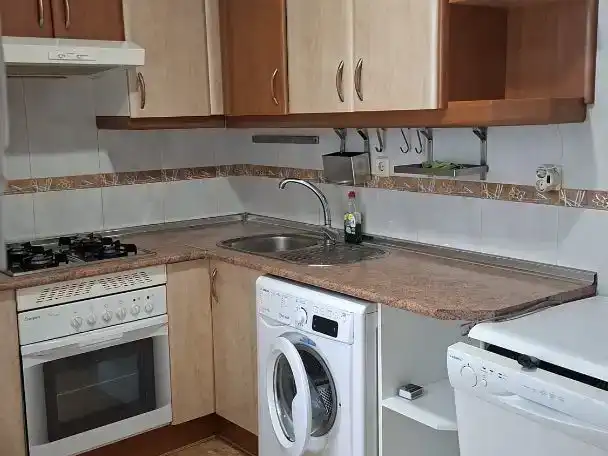Kitchen of Flat for sale in  Madrid Capital
