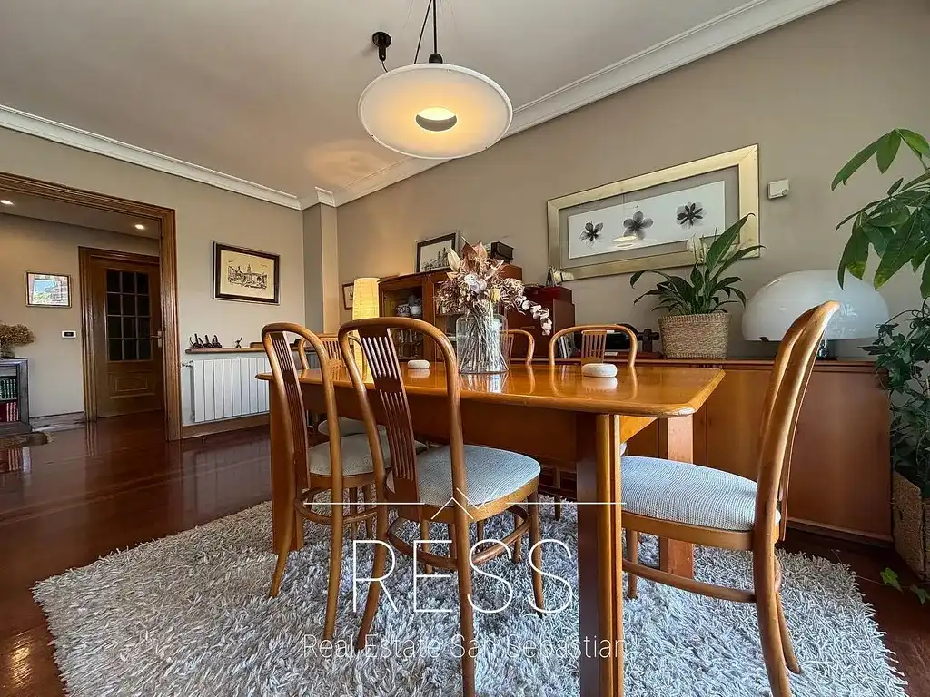 Esszimmer von Wohnung zum Verkauf in Donostia - San Sebastián  mit Heizung, Privatgarten und Terrasse