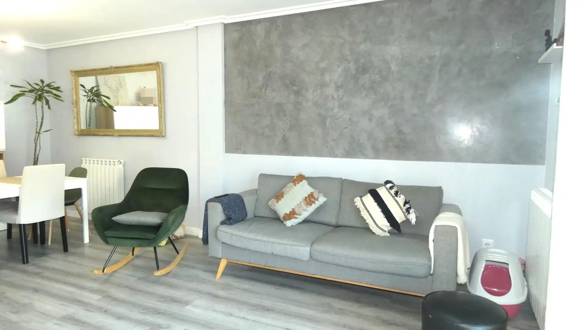 Sala d'estar de Pis en venda en Utebo amb Calefacció, Parquet i Terrassa