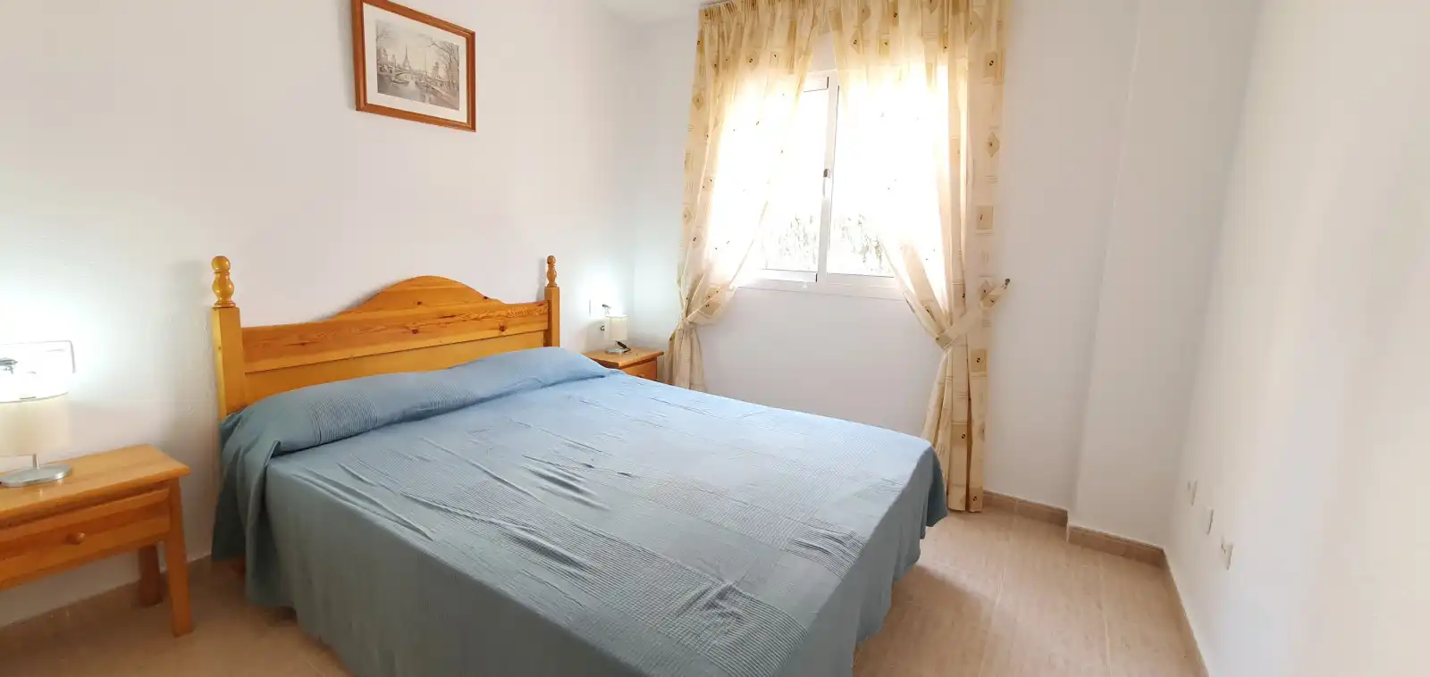 Dormitori de Apartament de lloguer en Dénia amb Aire condicionat, Calefacció i Terrassa