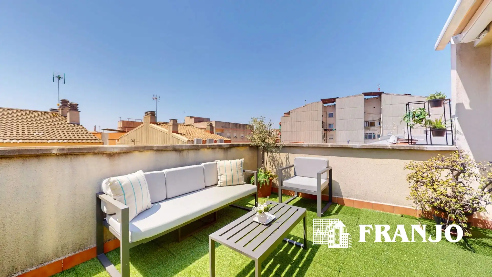Terraza de Casa adosada en venta en Barberà del Vallès con Aire acondicionado, Calefacción y Terraza