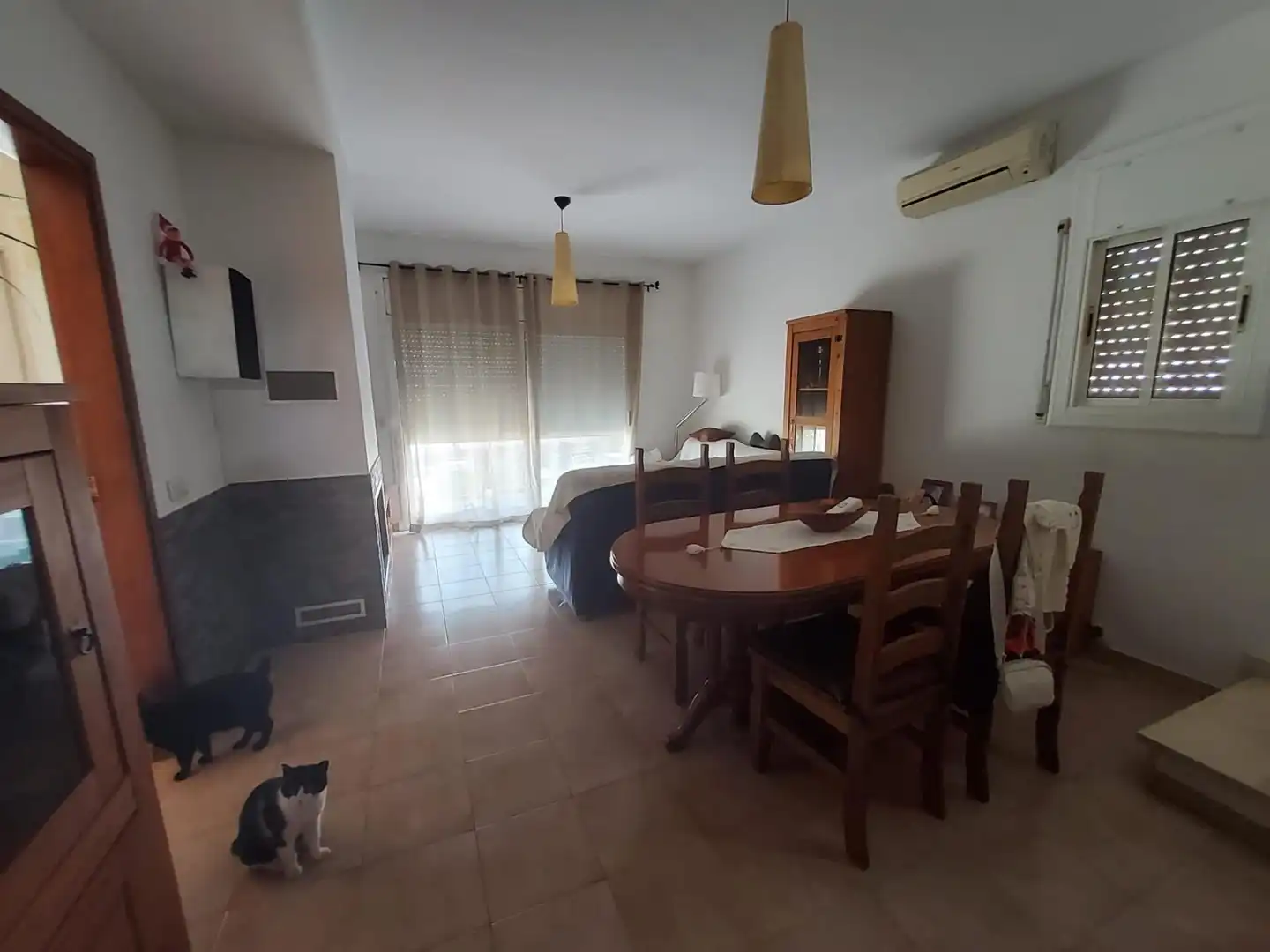 Sala de estar de Casa adosada en venta en Collbató con Jardín privado, Trastero y Alarma