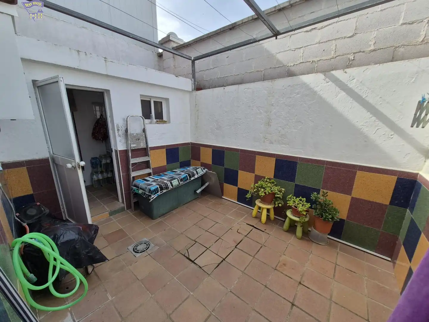 Jardín de Casa adosada en venta en Arcos de la Frontera