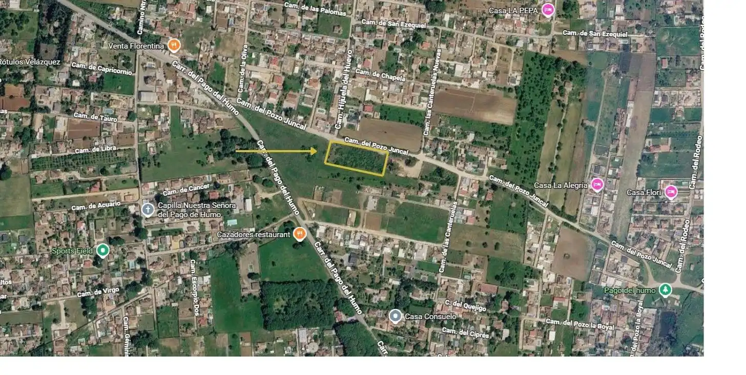 Wohnbaugrundstück zum Verkauf in Camino Camino Pozo Juncal