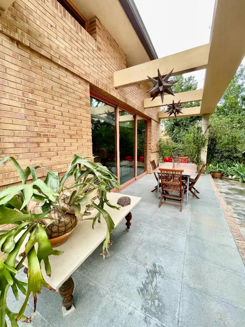 Terrassa de Casa o xalet en venda en Alicante / Alacant amb Aire condicionat, Calefacció i Jardí privat