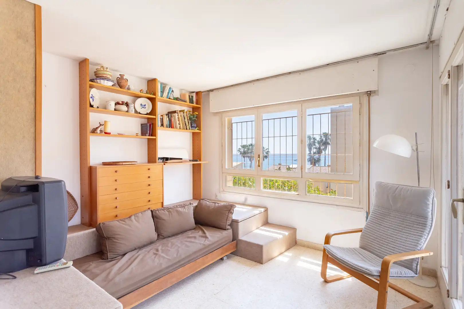 Sala de estar de Piso en venta en Torredembarra con Terraza y Amueblado