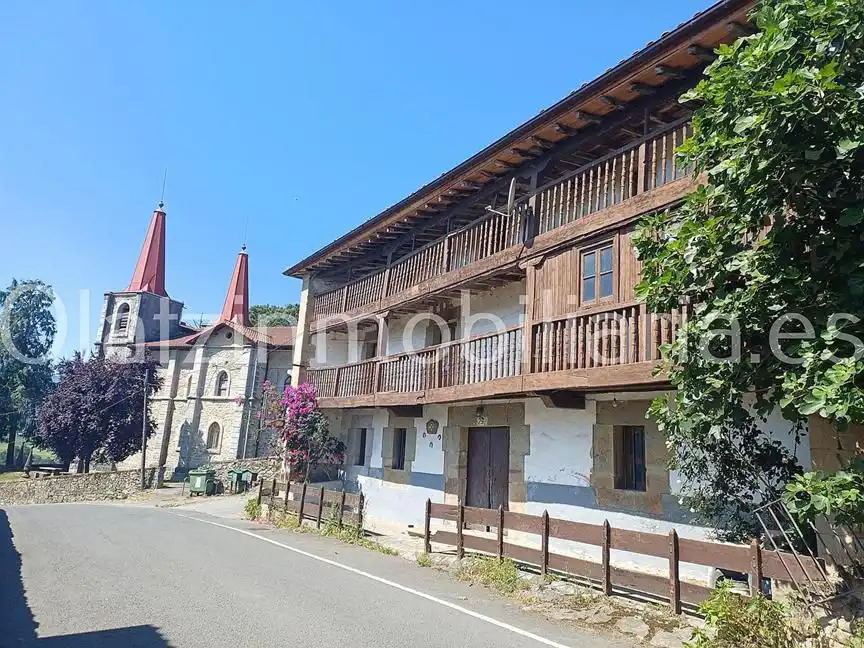 Vista exterior de Casa o xalet en venda en Karrantza Harana / Valle de Carranza amb Terrassa