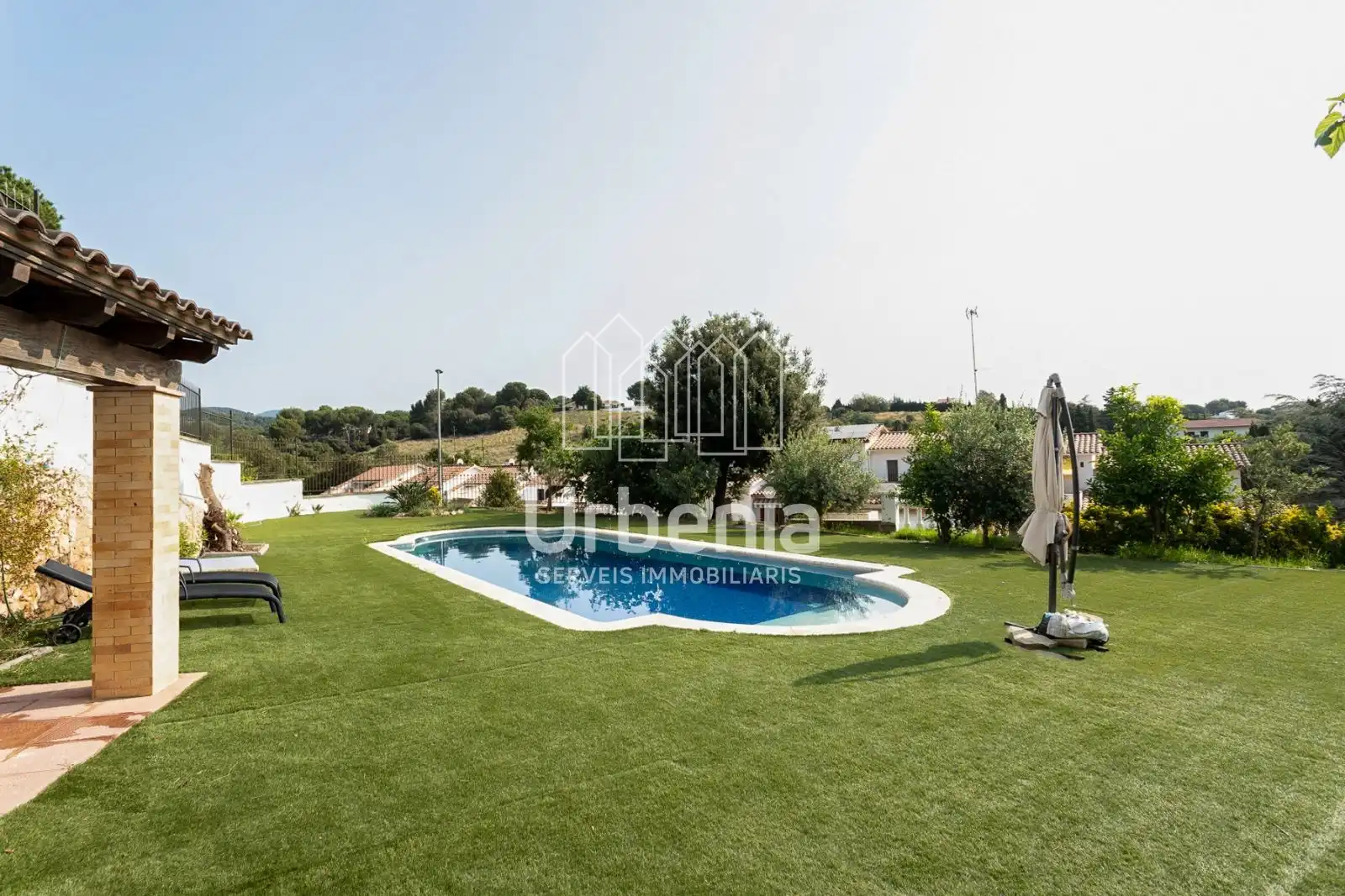 Jardí de Casa o xalet en venda en Arenys de Mar amb Calefacció, Terrassa i Piscina