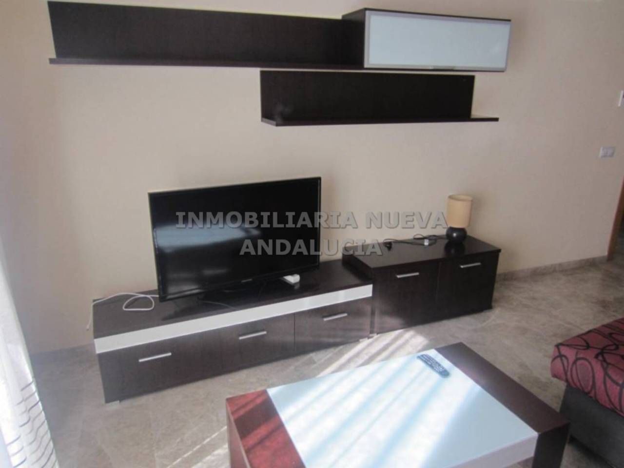 Sala de estar de Piso de alquiler en  Almería Capital con Aire acondicionado, Calefacción y Trastero