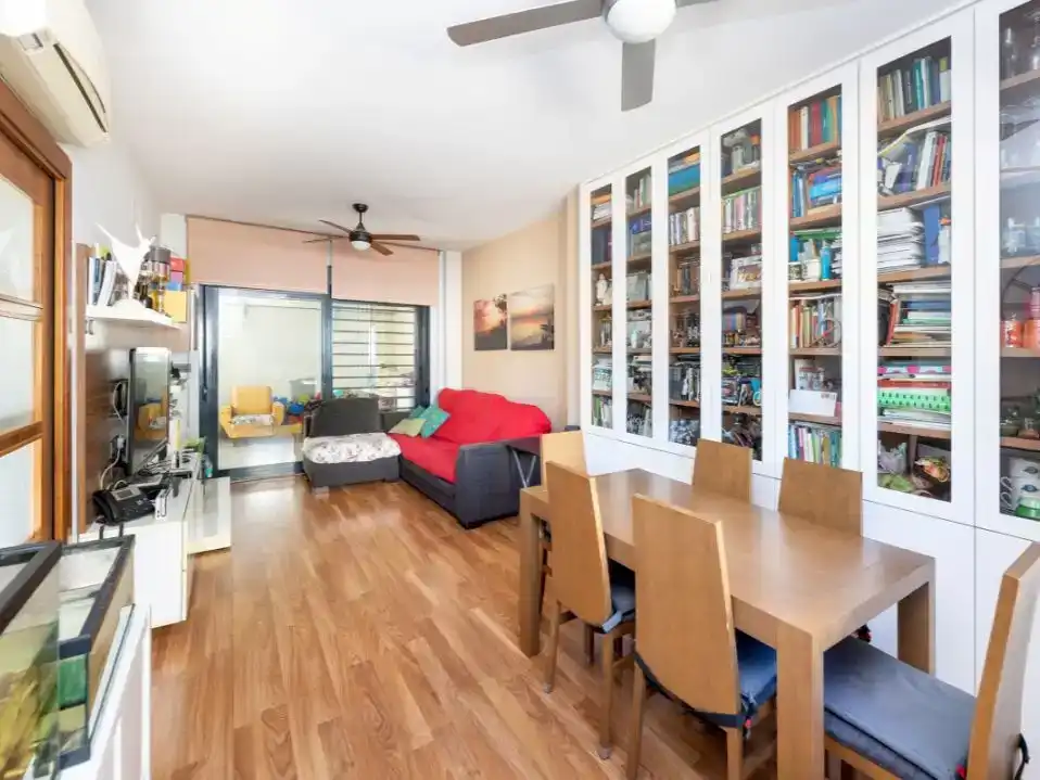 Living room of Flat for sale in Armilla  with Air Conditioner and Balcony