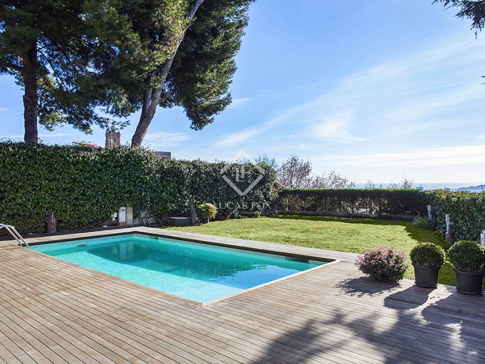 Jardí de Casa o xalet de lloguer en  Barcelona Capital amb Aire condicionat, Calefacció i Jardí privat