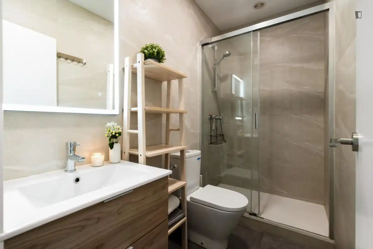 Bany de Apartament per a compartir en Centre - Sant Oleguer