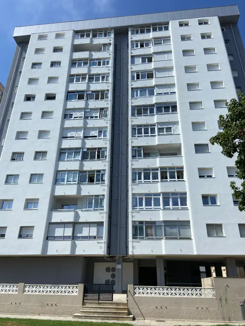 Exterior view of Flat for sale in Vigo   with Heating, Parquet flooring and Terrace