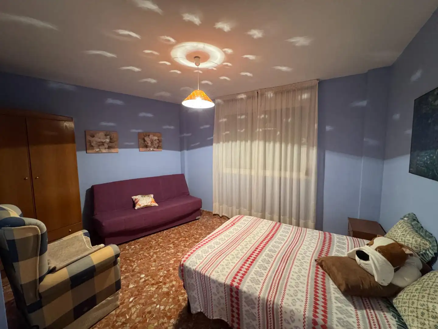 Habitación de Casa o chalet de alquiler en Churriana de la Vega con Terraza y Amueblado