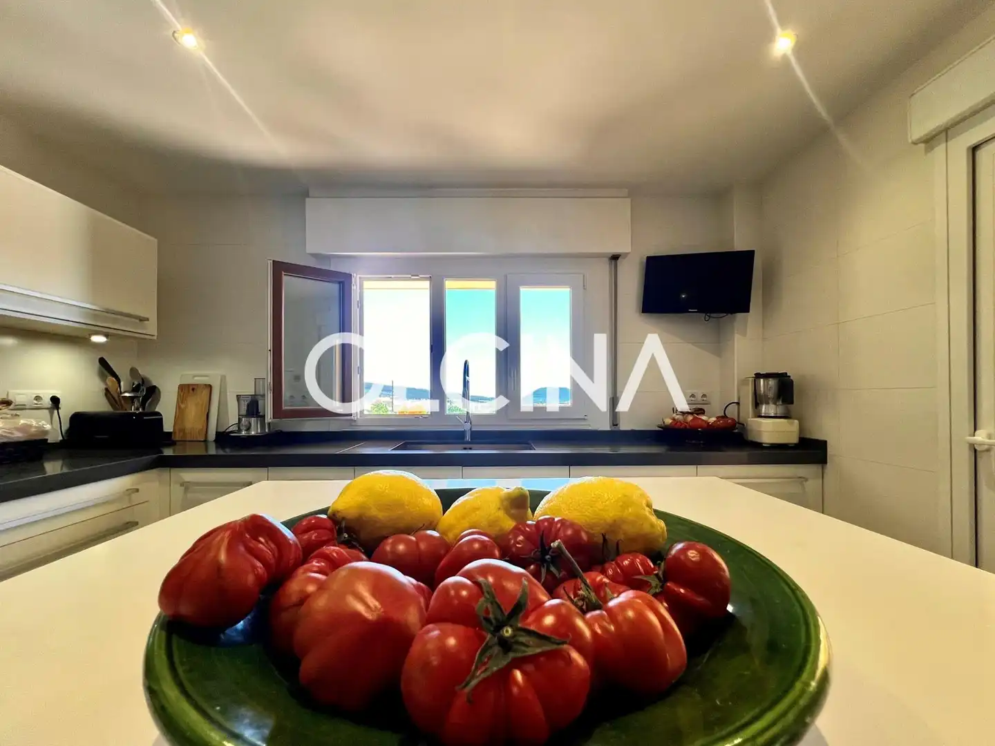 Küche von Haus oder Chalet zum Verkauf in Ibi mit Klimaanlage, Heizung und Privatgarten
