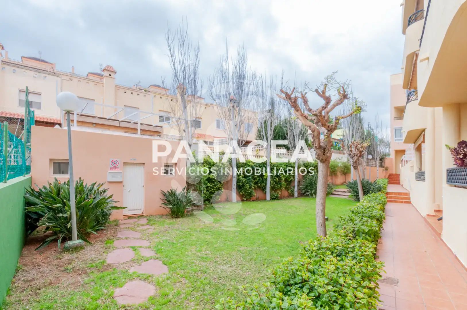 Garden of Flat for sale in Roquetas de Mar  with Balcony and Community pool