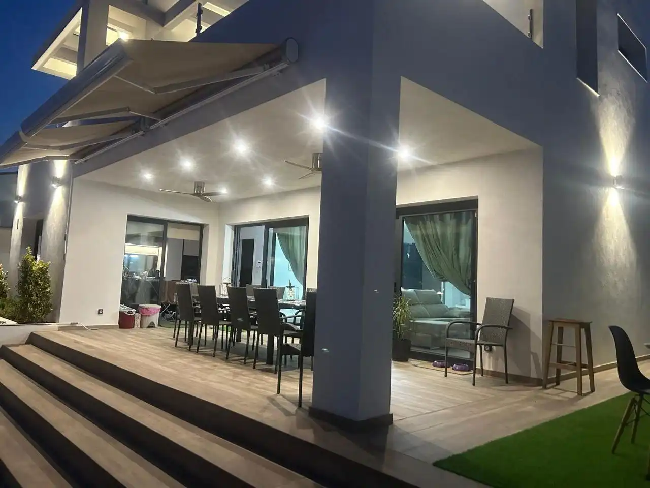 Terraza de Casa o chalet en venta en Bétera con Aire acondicionado, Calefacción y Jardín privado