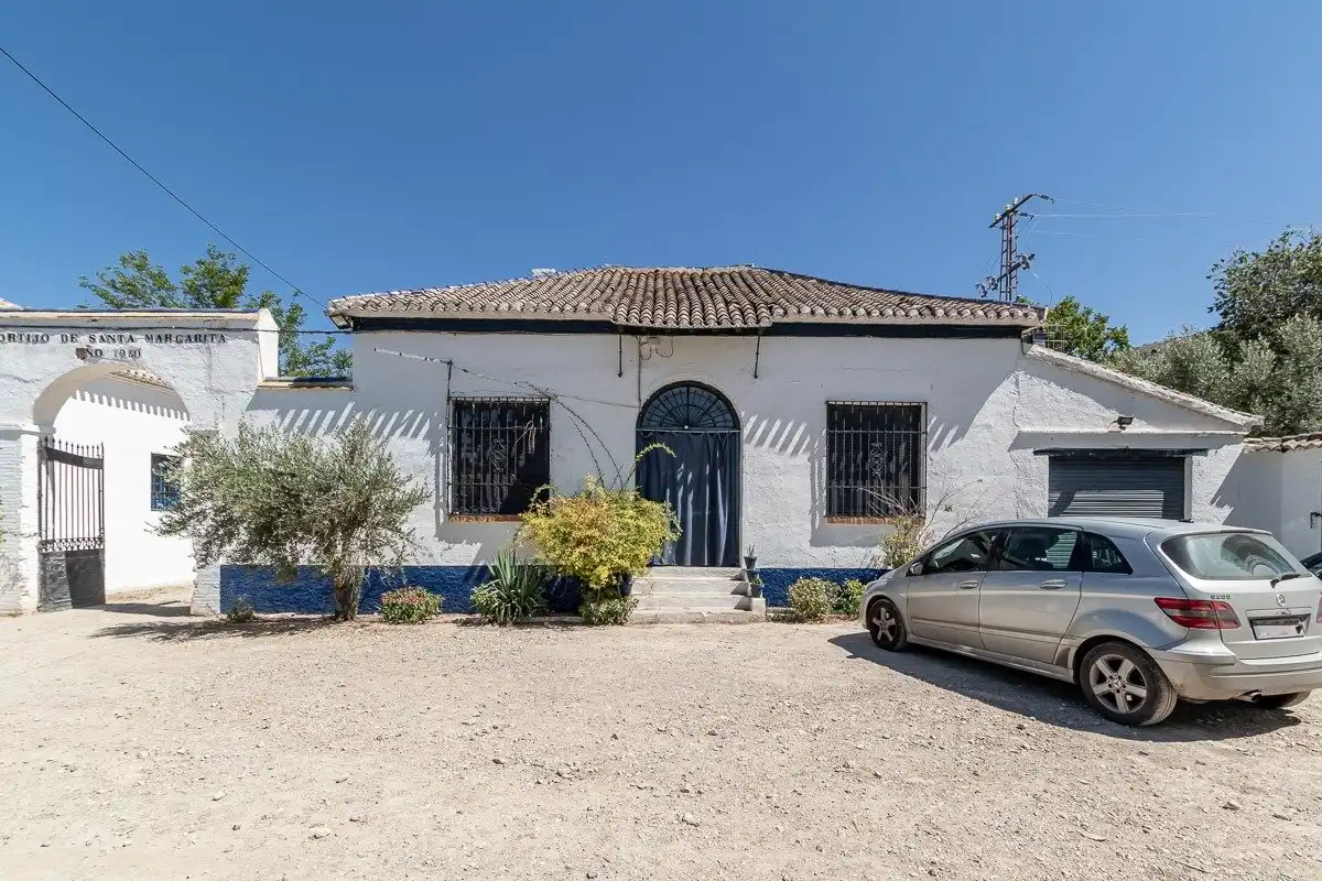 Vista exterior de Finca rústica en venta en Moclín con Piscina