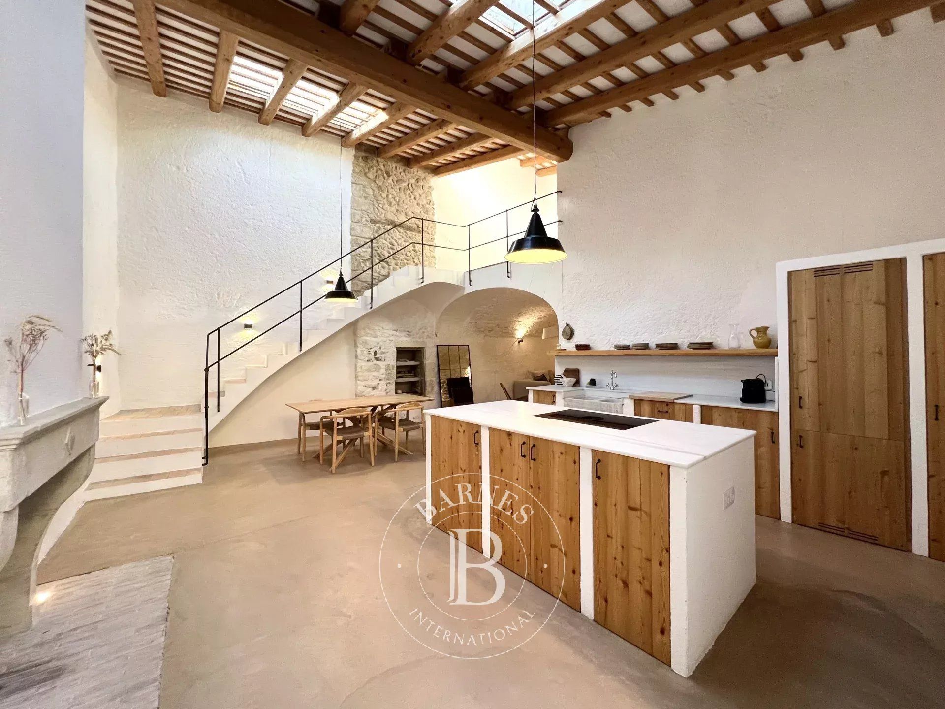 Kitchen of Country house to rent in Corçà  with Air Conditioner, Heating and Washing machine
