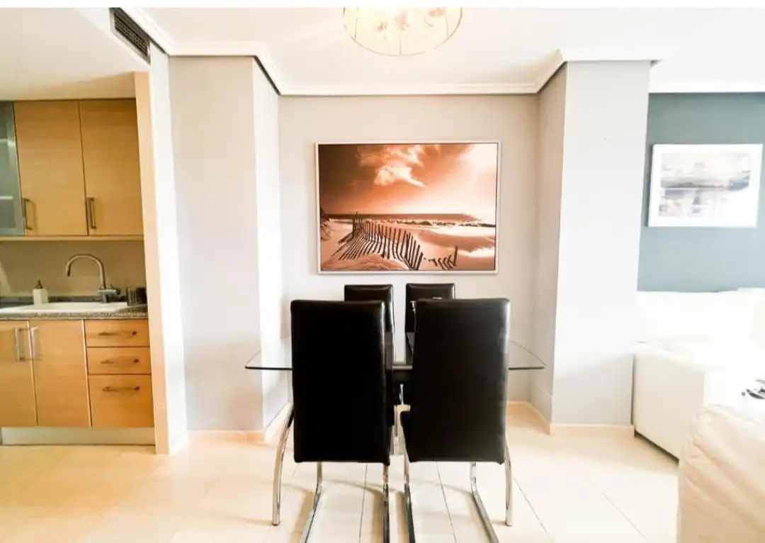 Menjador de Apartament en venda en Oropesa del Mar / Orpesa amb Aire condicionat, Calefacció i Terrassa
