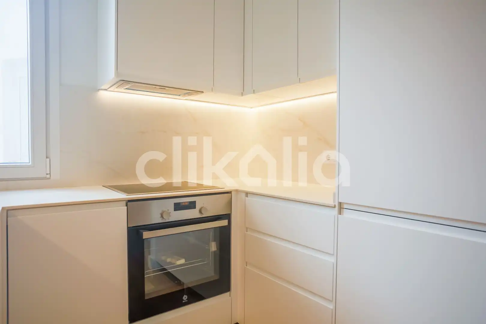 Kitchen of Flat for sale in Madrid  with Air Conditioner and Heating
