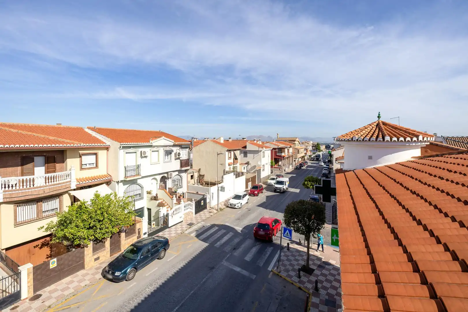 Vista exterior de Casa adosada en venda en Churriana de la Vega
