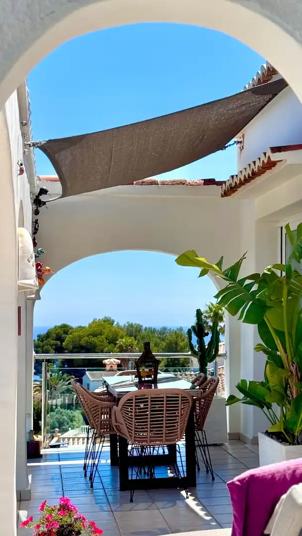 Terrace of Houses for sale in Jávea / Xàbia  with Air Conditioner, Heating and Private garden
