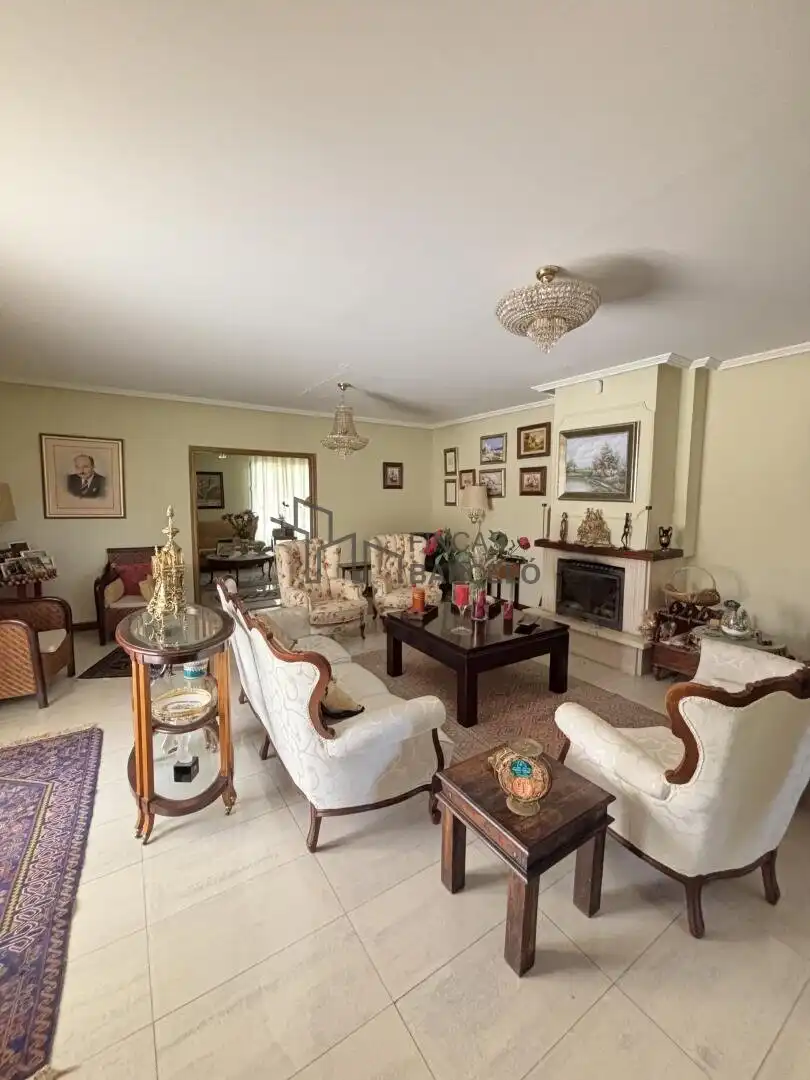 Sala de estar de Casa o chalet en venta en San Mateo de Gállego