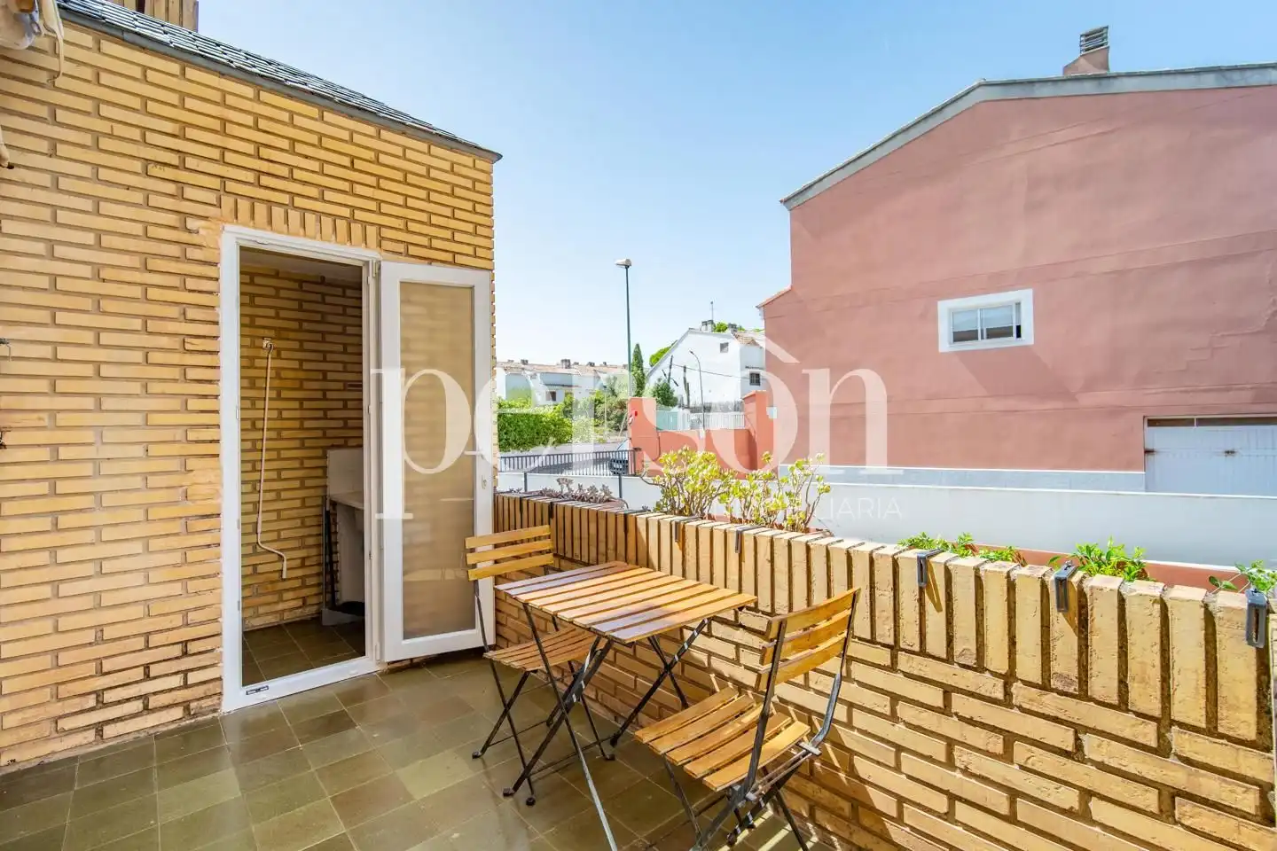Terrassa de Casa adosada de lloguer en Rocafort amb Aire condicionat, Calefacció i Jardí privat